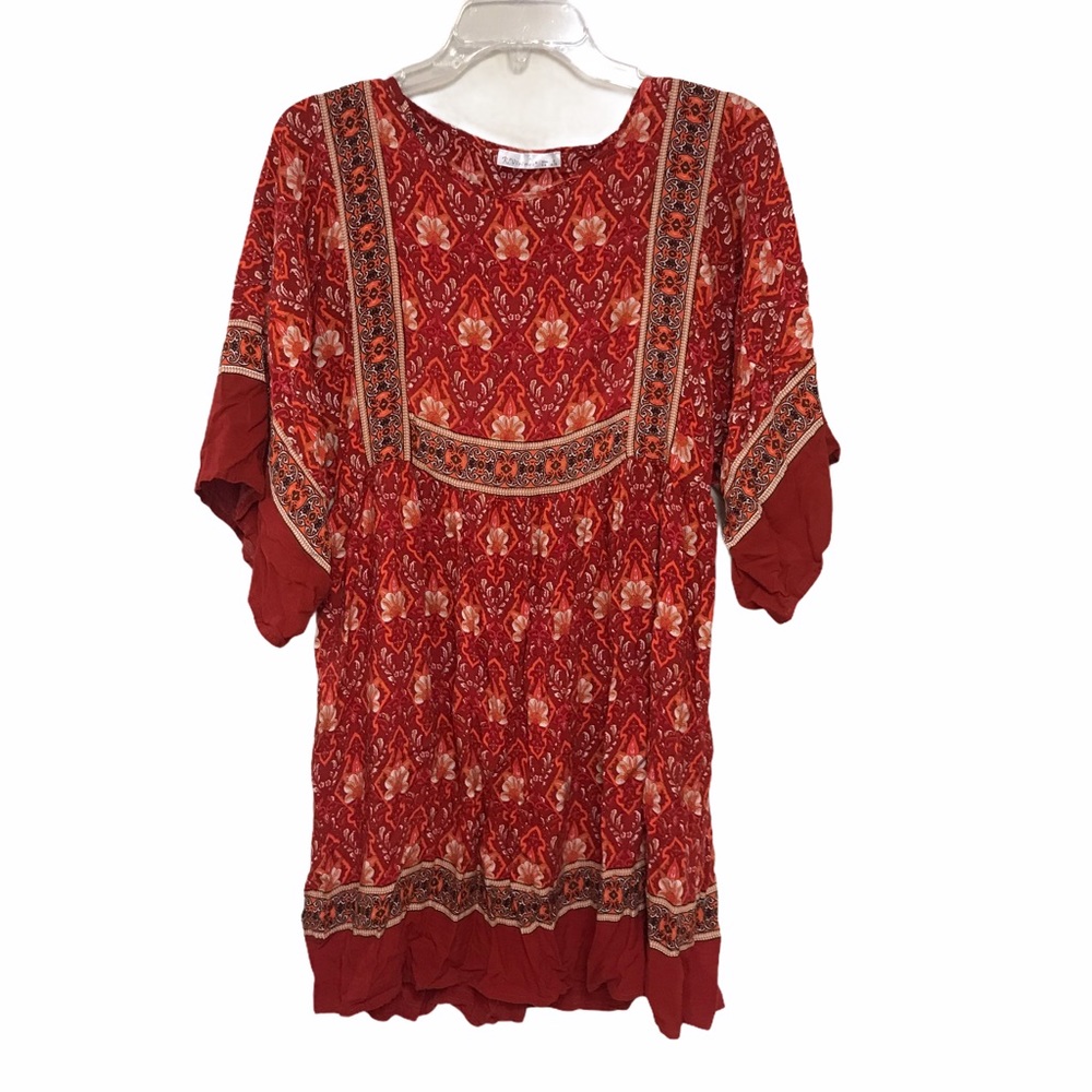 R. Vivimos babydoll boho dress